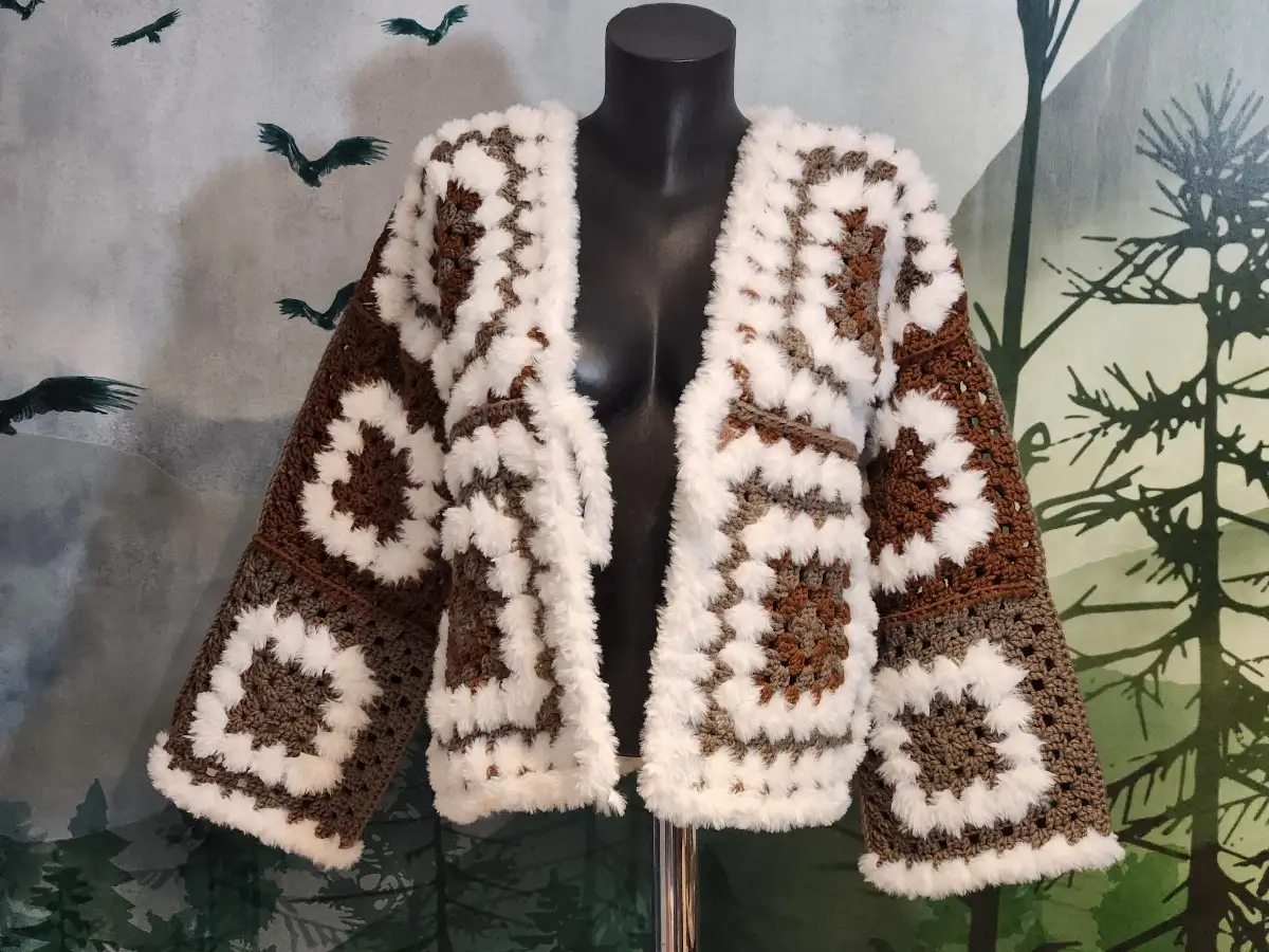 Veste Granny et Fourrure