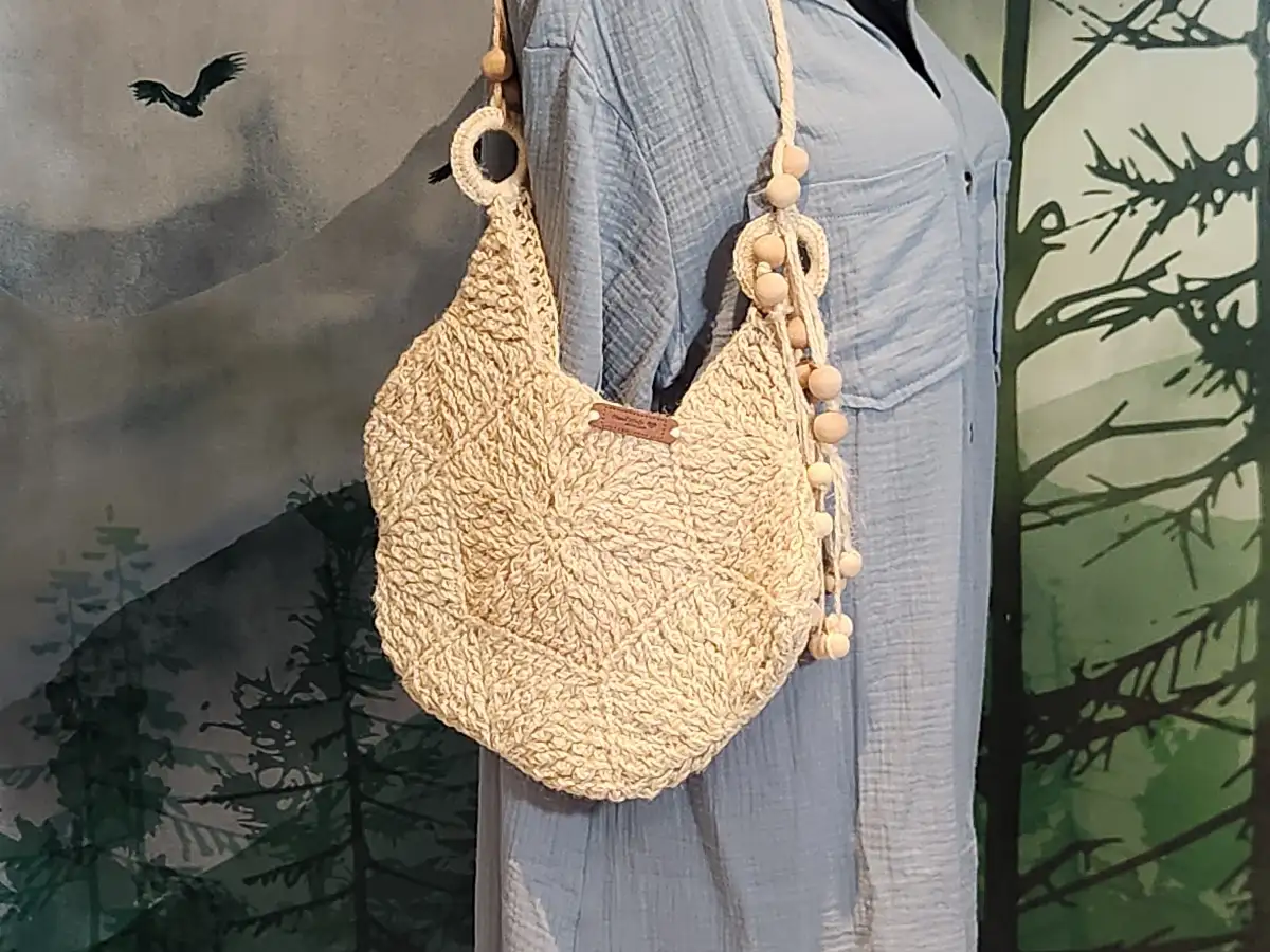 Sac exagonal en jute