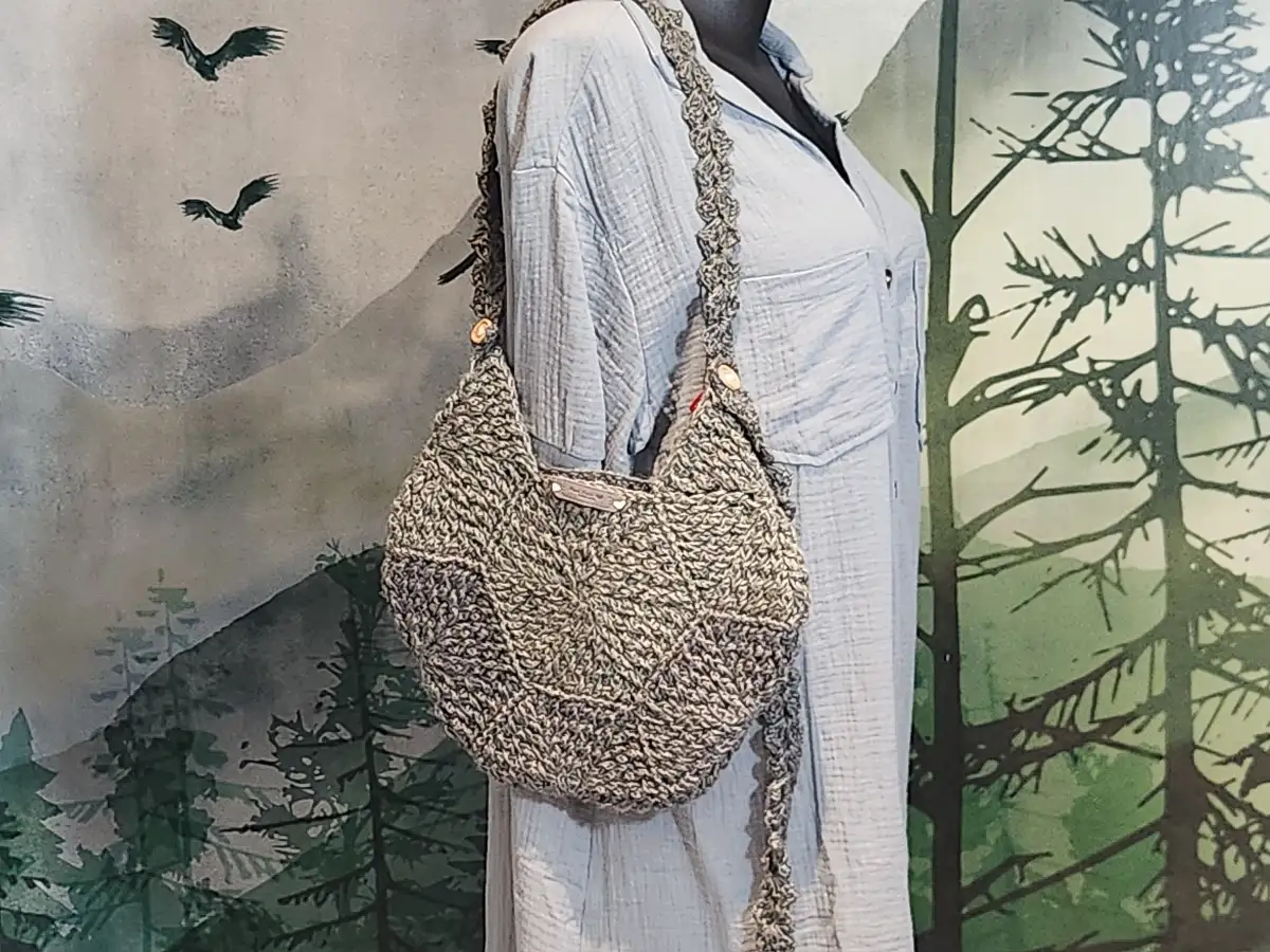 Sac exagonal en jute