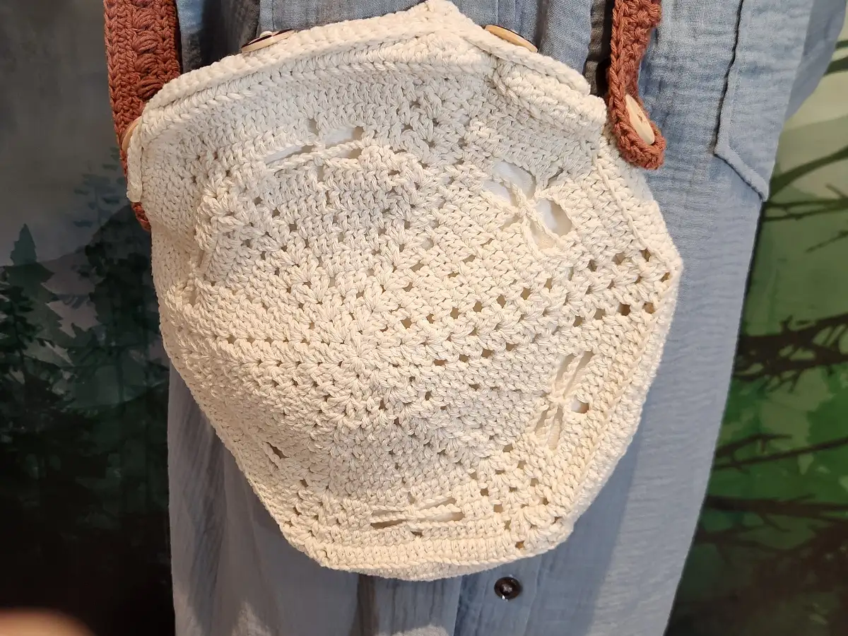 Sac exagonal coton